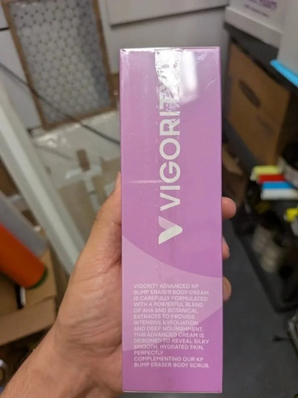 Vigority KP Advanced Bump Eraser Body Cream, a 150 ml (5.1 fl. oz)